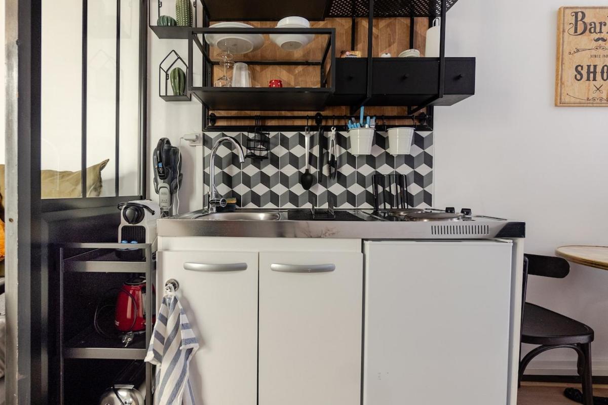 Studio Paris - Metro 7 Cadet - Quartier Faubourg-Montmartre Extérieur photo